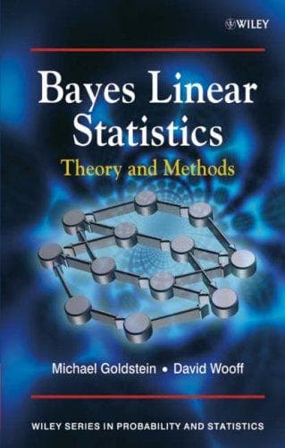 Cover image for Bayes Linear Statistics