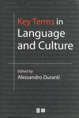 Cover image for Key terms in language and culture