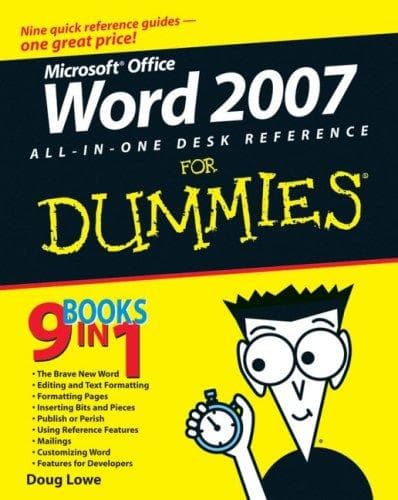 Cover image for Word 2007 All-in-One Desk Reference For Dummies (For Dummies (Computer/Tech))