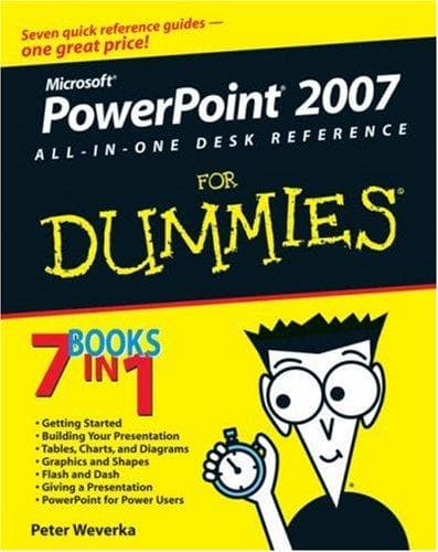 Cover image for PowerPoint 2007 All-in-One Desk Reference For Dummies (For Dummies (Computer/Tech))