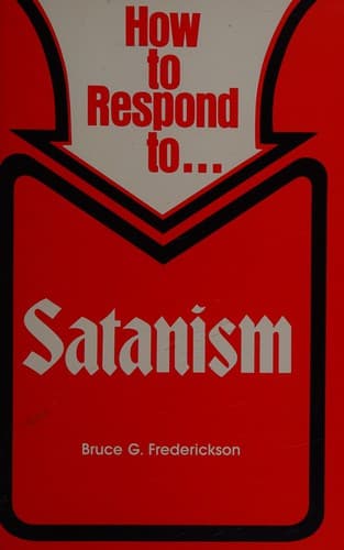 Cover image for How to respond to-- Satanism