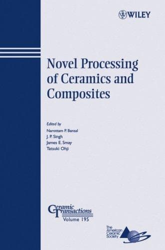 Cover image for Novel Processing of Ceramics and Composites