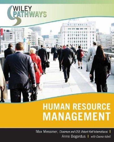 Cover image for Wiley Pathways Human Resource Management (Wiley Pathways)