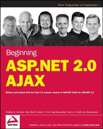 Cover image for Beginning ASP.NET 2.0 AJAX (Programmer to Programmer)