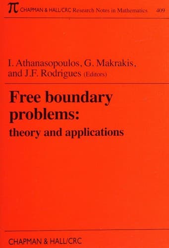 Cover image for Free boundary problems