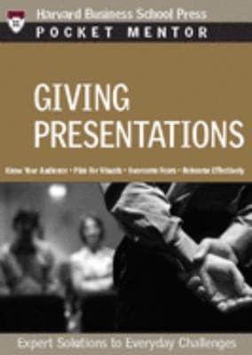 Cover image for Giving presentations