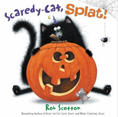 Cover image for Scaredy-cat, Splat!