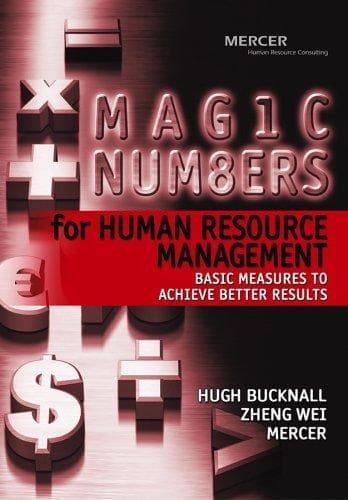 Cover image for Magic Numbers for Human Resource Management