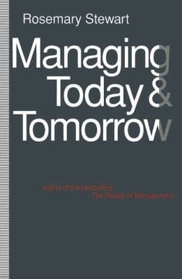 Cover image for Managing today and tomorrow