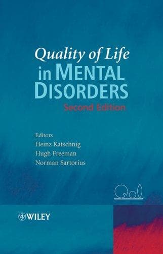 Cover image for Quality of Life in Mental Disorders