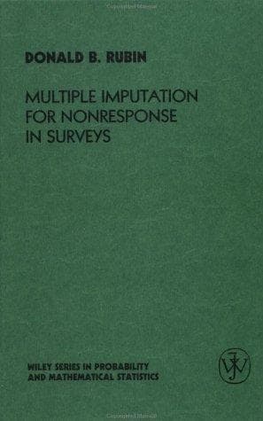 Cover image for Multiple imputation for nonresponse in surveys
