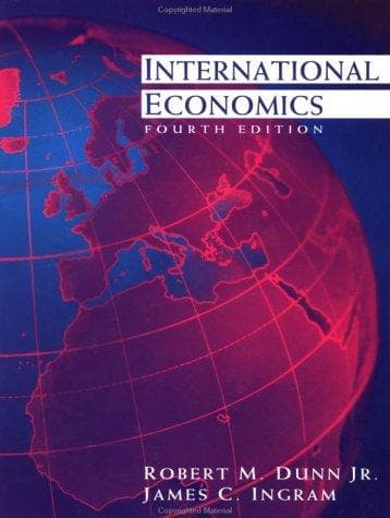 Cover image for International economics