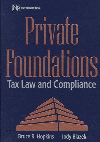 Cover image for Private foundations