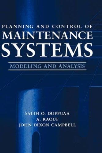 Cover image for Planning and Control of Maintenance Systems