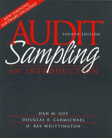 Cover image for Audit Sampling