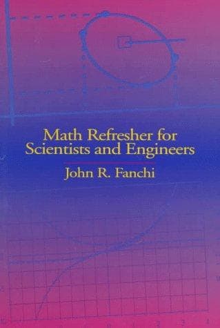 Cover image for Math refresher for scientists and engineers