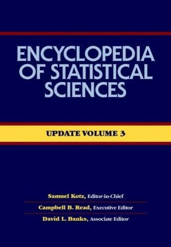 Cover image for Encyclopedia of statistical sciences.