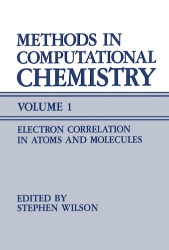 Cover image for Methods in computational chemistry