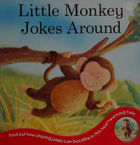 Cover image for Little monkey jokes around