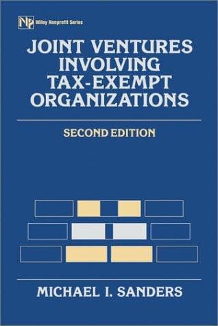 Cover image for Joint ventures involving tax-exempt organizations