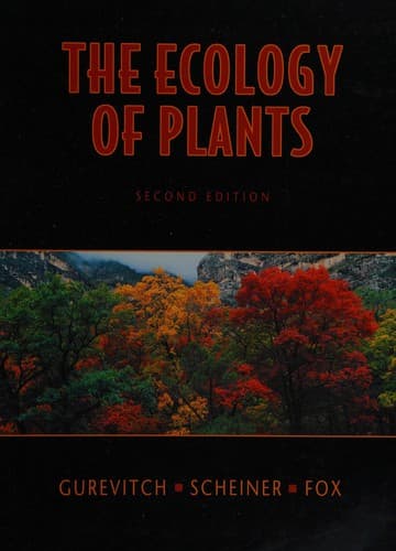 Cover image for The ecology of plants