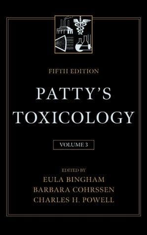 Cover image for Patty's Toxicology Volume 3