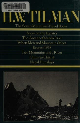 Cover image for The seven mountain-travel books