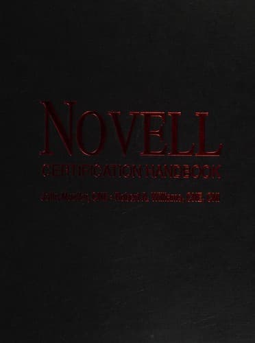 Cover image for Novell certification handbook