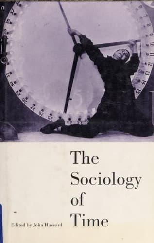 Cover image for The Sociology of time