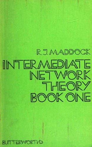 Cover image for Intermediate network theory