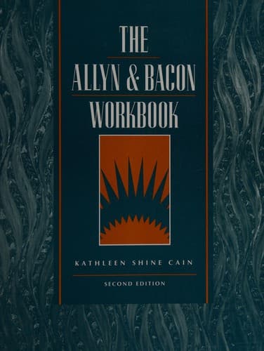 Cover image for The Allyn & Bacon workbook
