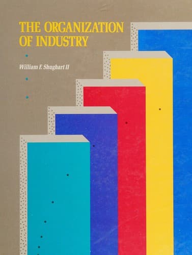 Cover image for The organization of industry