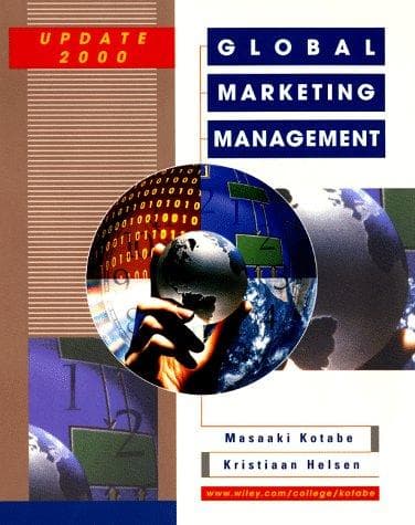 Cover image for Global marketing management