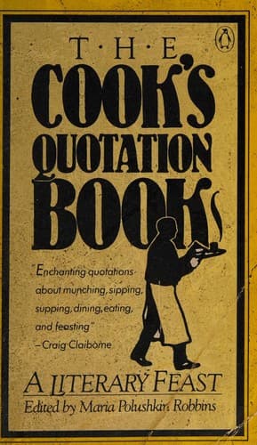 Cover image for The Cook's quotation book