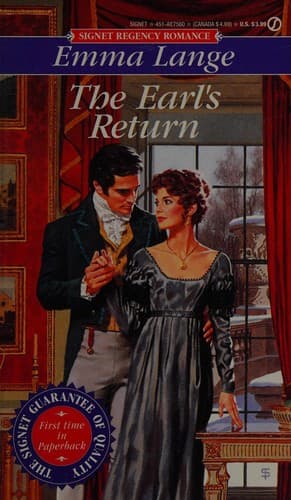 Cover image for The Earl's Return