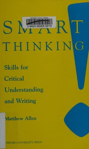 Cover image for Smart thinking