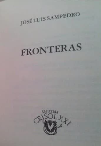 Cover image for Fronteras