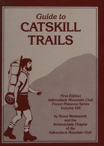 Cover image for Guide to Catskill trails