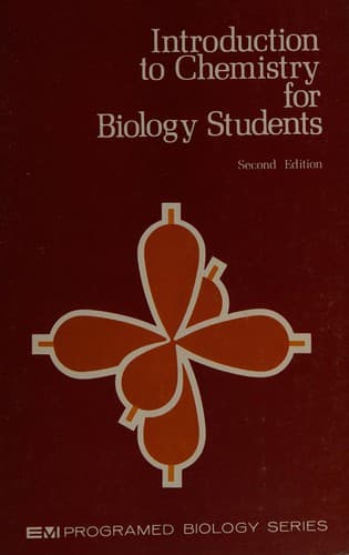 Cover image for Introduction to chemistry for biology students