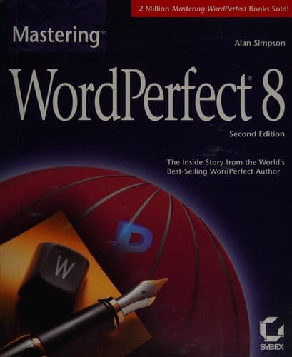 Cover image for Mastering WordPerfect 8