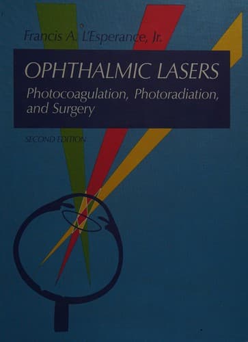 Cover image for Ophthalmic lasers