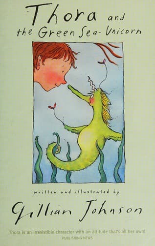 Cover image for Thora and the green sea-unicorn