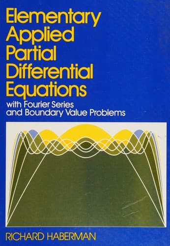 Cover image for Elementary applied partial differential equations with Fourier series and boundary value problems