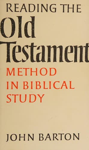 Cover image for Reading the Old Testament