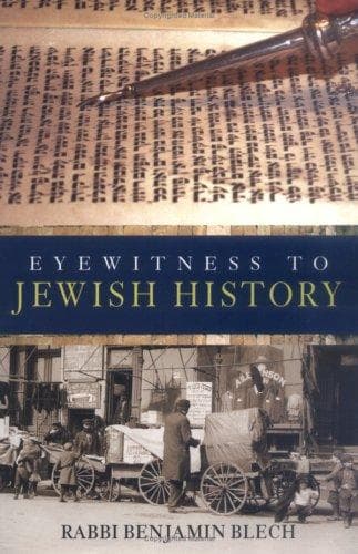 Cover image for Eyewitness to Jewish History