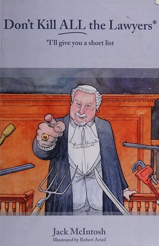 Don't kill ALL the lawyers*