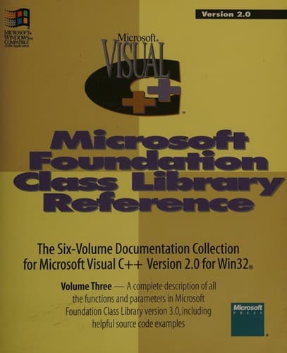 Cover image for Microsoft Visual C++