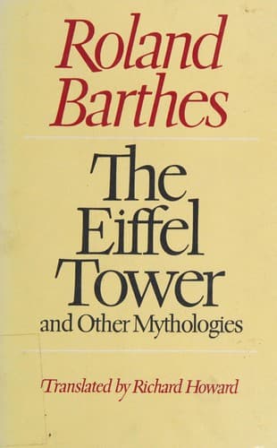 Cover image for The Eiffel Tower, and other mythologies