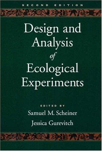 Cover image for Design and Analysis of Ecological Experiments