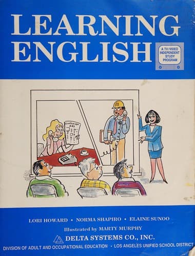 Cover image for Learning English